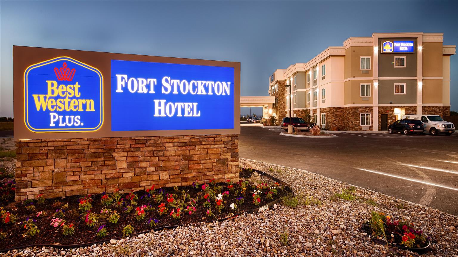 Best Western Plus Fort Stockton Hotel Exterior foto